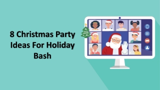 8 Christmas Party Ideas For Holiday Bash