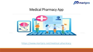 Medical Pharmacy App