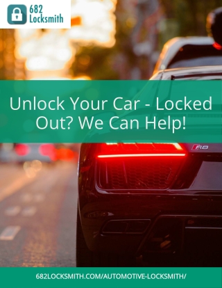 Automotive Locksmith
