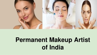 Permanent Makeup Artist of India