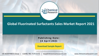 Global Fluorinated Surfactants Sales Market Report 2021
