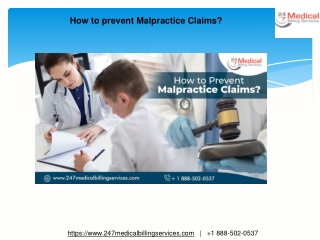 How to prevent Malpractice Claims