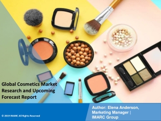 Cosmetics Market PPT: Growth, Outlook, Demand, Keyplayer Analysis