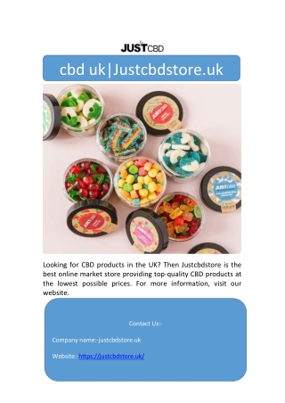 cbd uk|Justcbdstore.uk