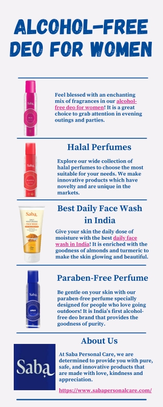 Alcohol-Free Deo for Women