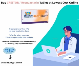 Buy CRESTOR  Rosuvastatin Tablet at Lowest Cost Online (1)