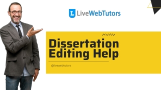 Dissertation Editing Help for UK