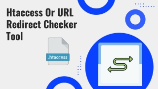 Htaccess Or URL Redirect Checker Tool