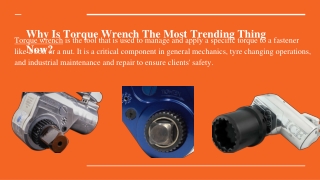 Why Is Torque Wrench The Most Trending Thing Now_