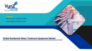 Global Residential Water Treatment Equipment Market