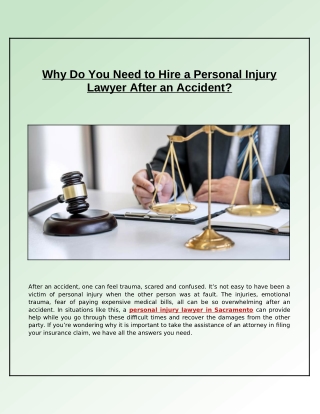 What Kind of Help Can You Expect From a Personal Injury Attorney?