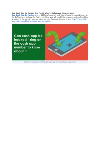 Can Cash App Be Hacked And Find A Way To Safeguard Your Account-converted