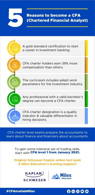 5 Reasons To Become A Chartered Financial Analyst