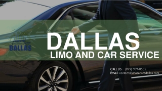 Dallas Limo and Black Car Service - SUV, Sedans and Airport Limo and Car Services