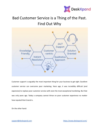 Bad Customer Service is a Thing of the Past. Find Out Why