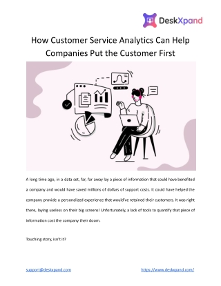 How Customer Service Analytics Can Help Companies Put the Customer First