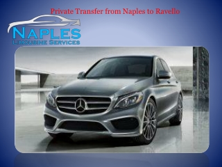 Private Transfer from Naples to Ravello