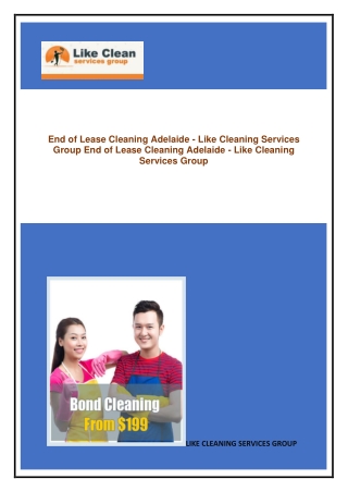 End of Lease Cleaning Adelaide - Like Cleaning Services Group-converted