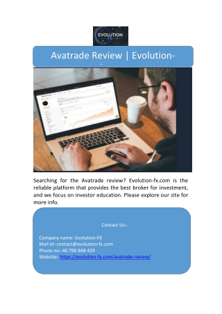 Avatrade Review | Evolution-fx.com