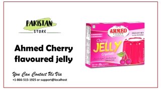 Ahmed Cherry flavoured jelly