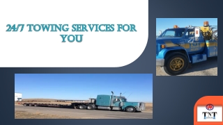 24/7 Tow Truck Services in Alberta at TNT Towing