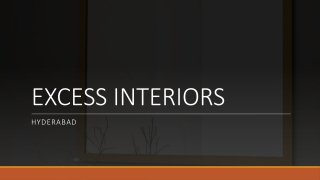 Interior Designers In Hyderabad