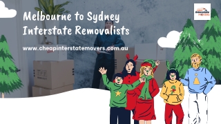 Melbourne to Sydney Interstate Removalists | Movers From Melbourne to Sydney