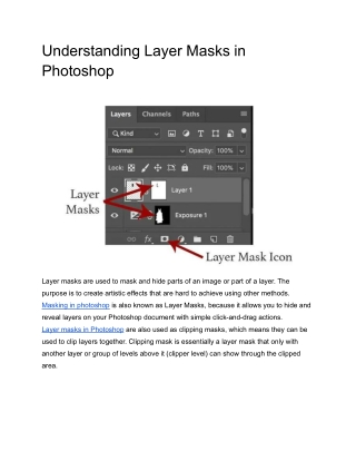 5 Actionable Tips on Learn How To Layer Masking in Photoshop