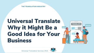 Universal Translate