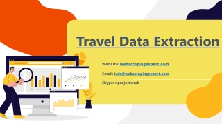 Travel Data Extraction