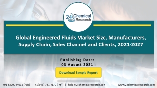 Global Engineered Fluids Market Size, Manufacturers, Supply Chain, Sales Channel and Clients, 2021-2027
