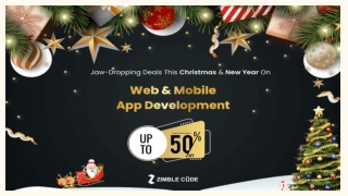 Jaw-Dropping Deals This Christmas & New Year On Web & Mobile App Development UP TO 50% OFF