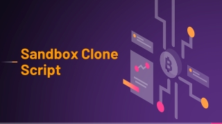 Sandbanx Clone Script