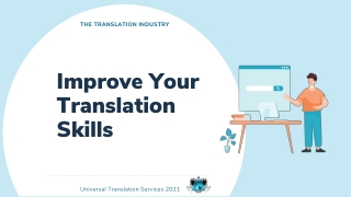 Improve Your Translation Skills