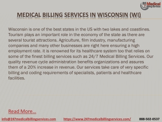 Medical Billing Services in Wisconsin (WI)