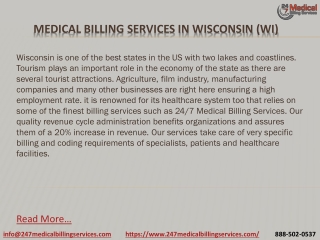 Medical Billing Services in Wisconsin (WI) PDF