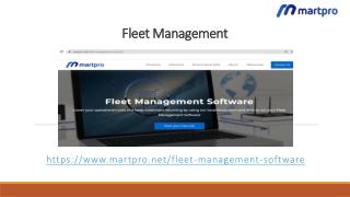 Fleet Management