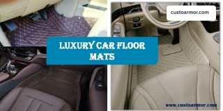 Luxury Car Floor Mats