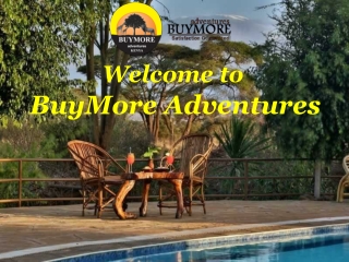 For Masai Mara, Luxury Safari Choose BuyMore Adventures