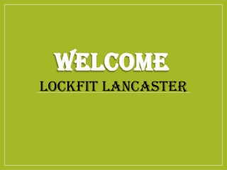 Best Emergency Locksmith in Aldcliffe