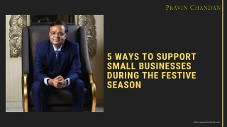 5 ways to support small businesses during the festive season