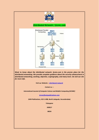 Distributed Network  Ijcsmc