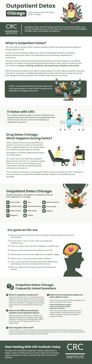 Outpatient Detox Chicago