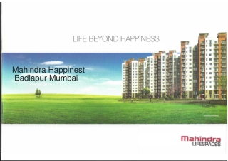 Mahindra Happinest Badlapur Mumbai Brochure Download