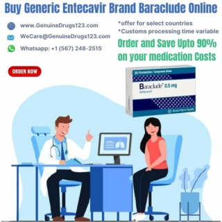 Buy Generic Entecavir Brand Baraclude Online-