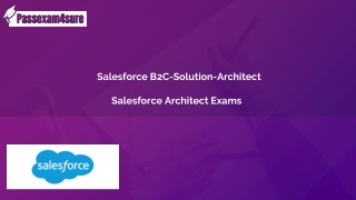 Get B2C-Solution-Architect PDF Dumps for Simple Good results: PassExam4Sure