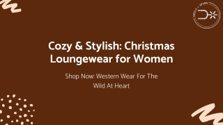 Cozy & Stylish Christmas Loungewear for Women