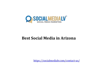 Best Social Media in Arizona