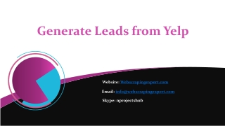 Generate Leads from Yelp 