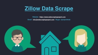 Zillow Data Scrape